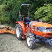 Micro tracteur avec Tondo-broyeur largeur 1m40